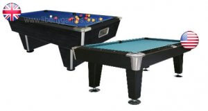 british and american pool tables