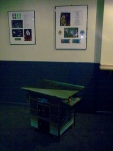 backstage invaders arcade machine customised arcade machine
