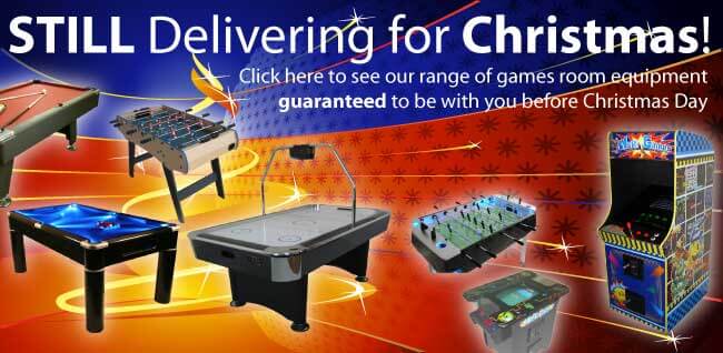 Still delivering games room equipment for Christmas
