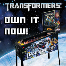 Transformers Pinball - Own It Now!