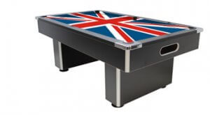 Union Jack Pool Table