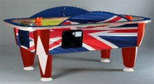 Yukon Union Jack Air Hockey Table