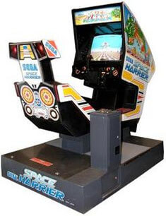 SEGA Space Harrier Arcade Machine