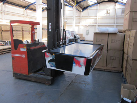 Air Hockey Table Ready For Delivery
