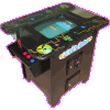 Galaxy Multi Game Black Finish Arcade Machine