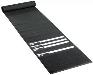 Plain Black Dart Mat