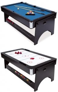 Scorpio 7 foot 2-in-1 Reversible Pool & Air Hockey Table