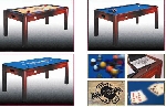 Multi Games Table Style P6A-113B