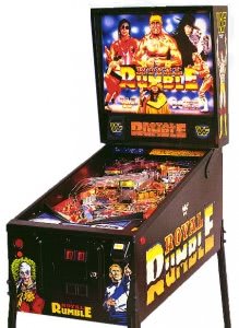 WWF Royal Rumble Pinball Machine