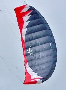 Flexifoil Rage 4.7m Power Kite with Lines and Handles