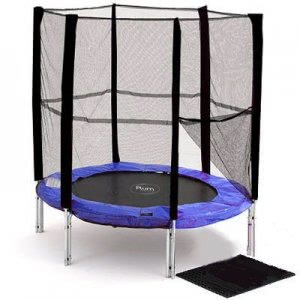 6 foot Blue Trampoline & Enclosure (30108)