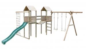 Monmouth Twin Towers Wooden Play Centre (ATJE 277)