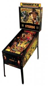 Indiana Jones Pinball Machine