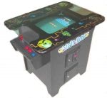 Galaxy Multi Game Gunmetal Finish Arcade Machine