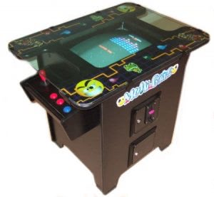 Galaxy Multi Game Black Finish Arcade Machine