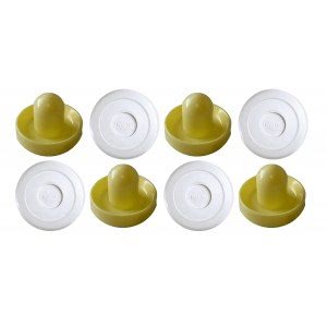 Air Hockey Accessory Pack - 4 Mallets & 4 Pucks