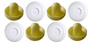 Air Hockey Accessory Pack - 4 Mallets & 4 Pucks