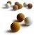 Set of 15 Bonzini Cork Table Football Balls (35mm)