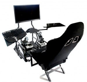 Liberty Flight Simulator Surround Sound Simulation Cockpit