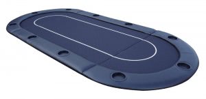 Classic Fold in Three Poker Table Top with Carry Bag