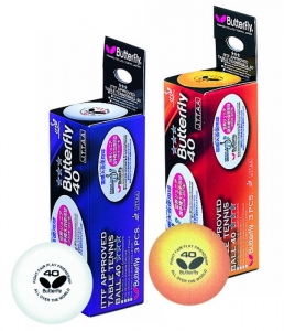 Butterfly 3 Star Balls (Box of 2 Dozen) (10604)