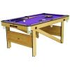 6 foot Folding Lay Flat Pool Table (CP-6AG)