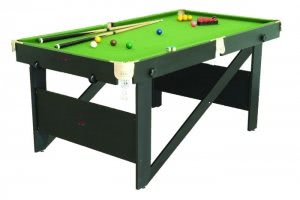 6 foot Folding Lay Flat Snooker Table (RS-6AG)