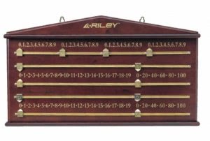 Riley Deluxe 4 Player Scoreboard (R1521)