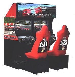Ridge Racer V: Arcade Battle Twin Arcade Machine