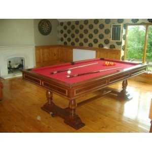 Longoni Balmoral 8 foot American Slate Bed Pool Table