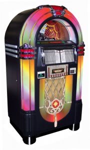Rock-Ola Bubbler Black CD Jukebox