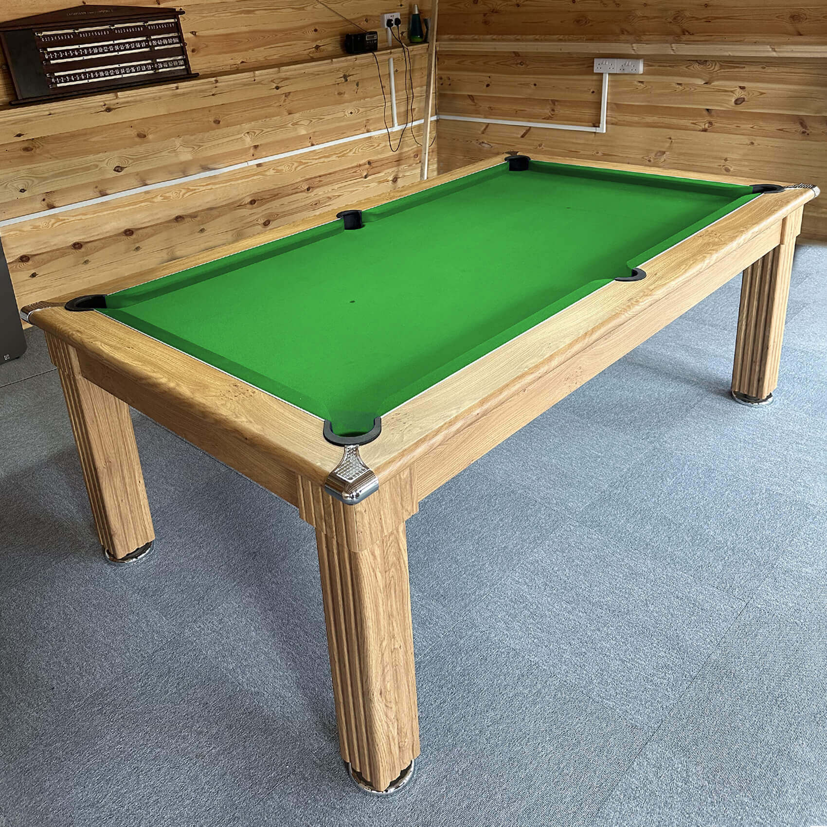 Traditional Diner Pool Dining Table - 6 ft, 7 ft | Liberty Games