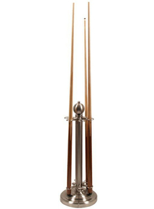 Brushed Steel Deluxe Cue Stand for 6 Cues (3215.011)