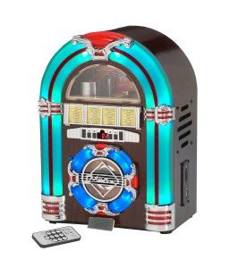 MP3 CD Rock Mini Replica Jukebox