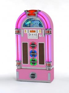 CD Rock Zero 50 Coloured Replica Jukebox
