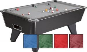 Pool Table Re-Clothing Service - 6ft & 7ft Slate Bed Pool Table