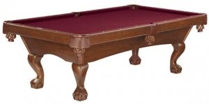 Brunswick Tremont 8 foot American Slate Bed Pool Table