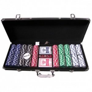 500 Piece Dice Design Poker Chipset (DICE500)