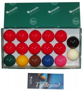 Aramith 17 Ball Snooker Ball Set (47-0620-3)