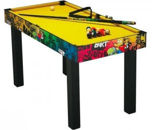 The Simpsons Graffiti 4 foot 6 Inches Pool Table
