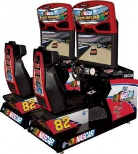 Nascar Team Racing Twin Arcade Machine