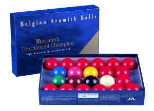 2 1/16'' (52.4mm) Tournament Champion Snooker Balls (47-2007)