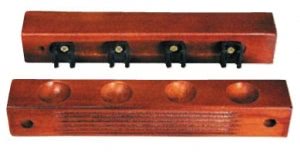 Wall Mounted Cue Rack For 4 Cues