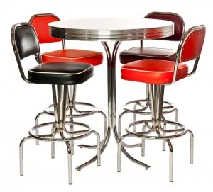 Manhattan Bar Classic American Retro Furniture Set