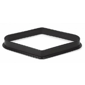 2 1/4'' Black Plastic 9 Ball Diamond (47-0700-6)