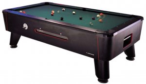 Longoni Concorde Coin Operated American Slate Bed Pool Table