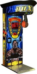Boxer Cube Sticker Boxing Arcade Machine