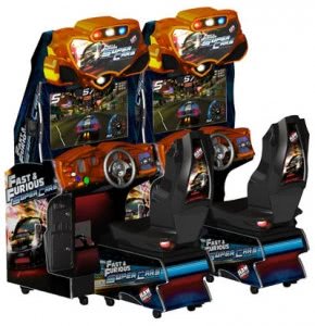 Fast & Furious: Super Cars Twin Arcade Machine