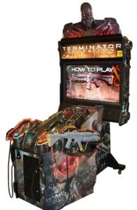 Terminator Salvation Deluxe Arcade Machine