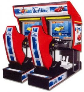 Out Run 2 Twin Arcade Machine